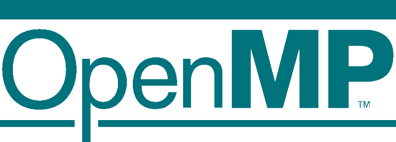 OpenMP logo.