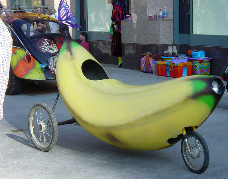 [Banana soapbox]