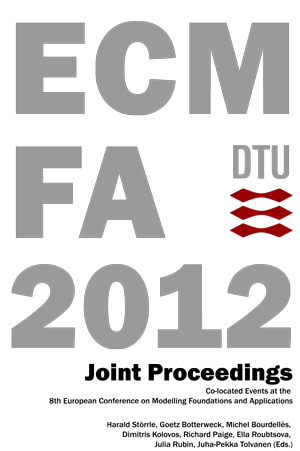ECMFA 2012: Joint Proceedings of co-located events